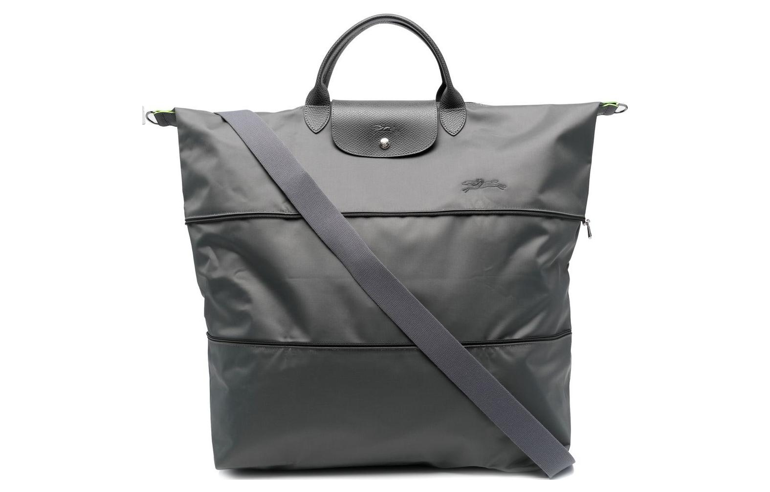 

Longchamp Женская дорожная сумка Le Pliage из полиамида, серого цвета