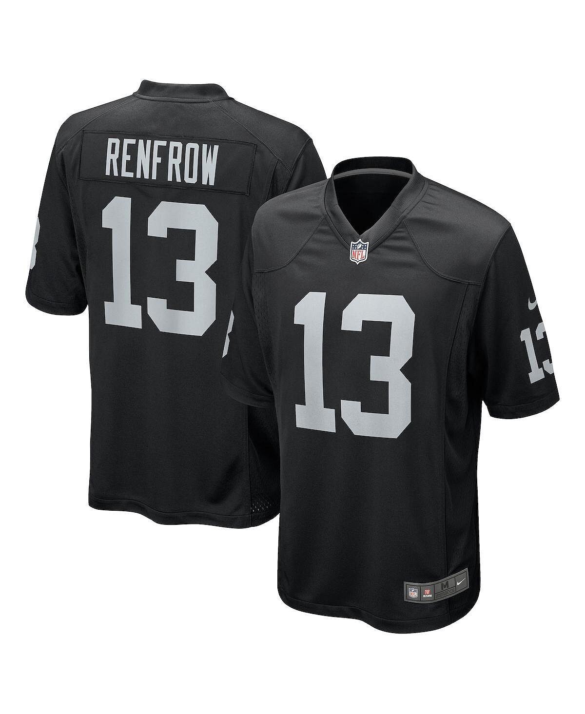 

Мужская черная мужская майка Hunter Renfrow для игроков Las Vegas Raiders Nike