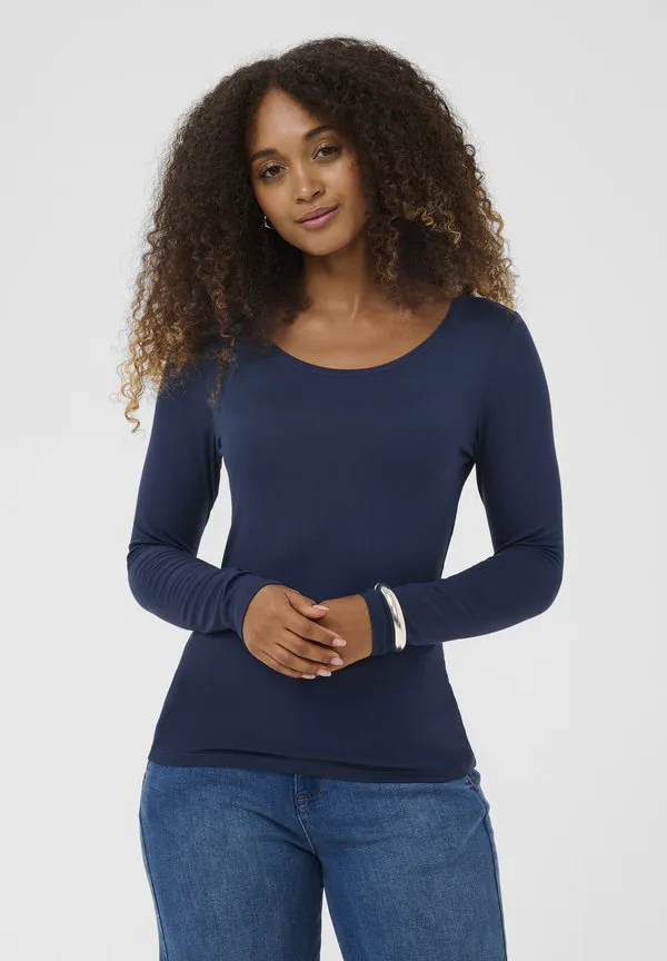 

Базовая футболка с длинными рукавами lctia Love Copenhagen, Navy Blazer, Синий, Базовая футболка с длинными рукавами lctia Love Copenhagen, Navy Blazer