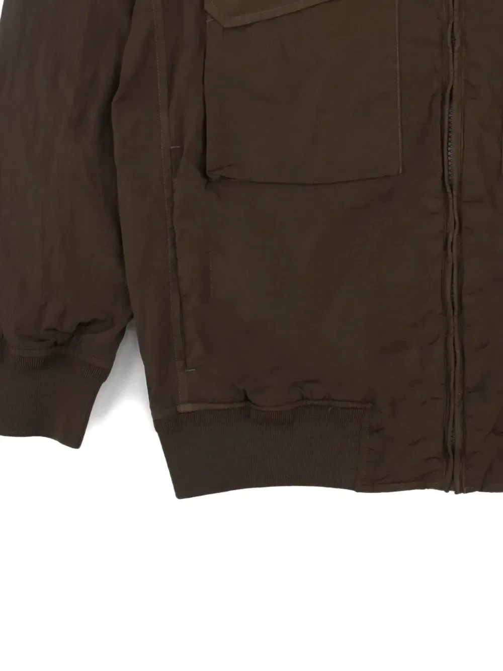 Куртка с капюшоном и линзой CP Company Kids, зеленый — фото 4