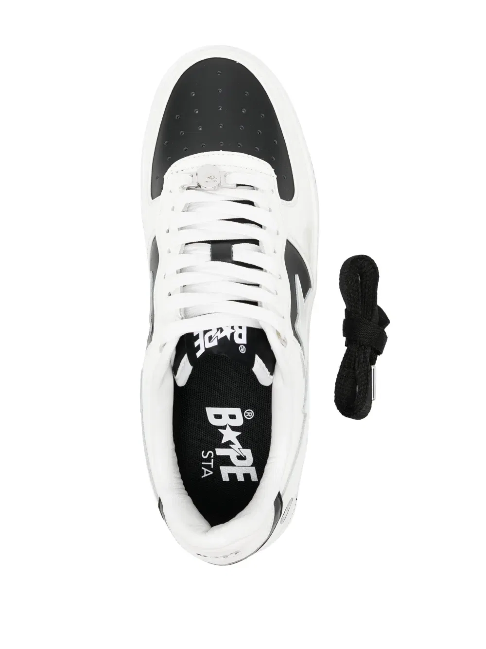 Кроссовки Bape sta #6 A Bathing Ape, черный — фото 4