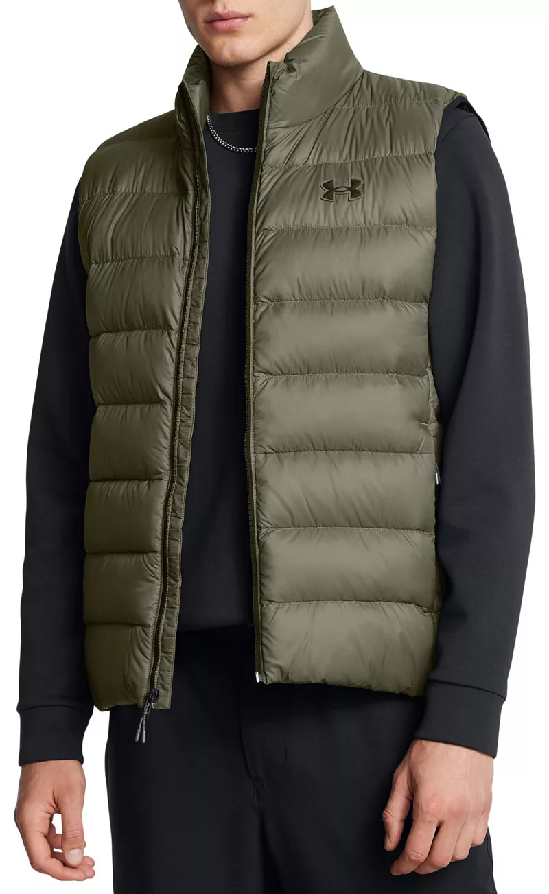 

Мужской пуховик Under Armour Legend, цвет Marine Od Green/Black