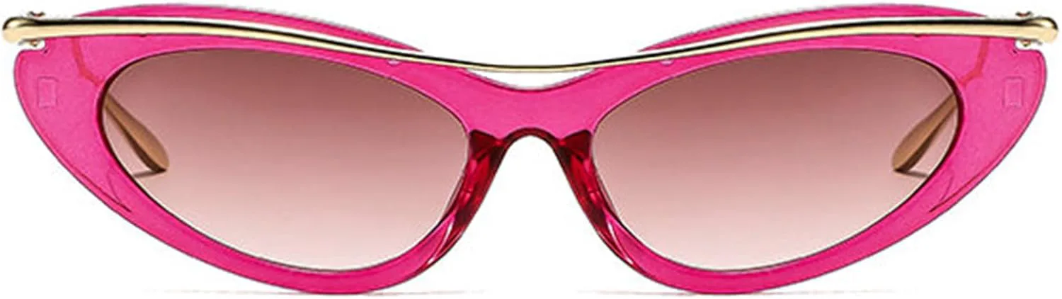 

Солнцезащитные очки COTIA Fashion Cat Eye для женщин и мужчин, с оригинальным дизайном, овальной формы, в стиле Y2k, панк, хип-хоп, для вечеринок, Purple