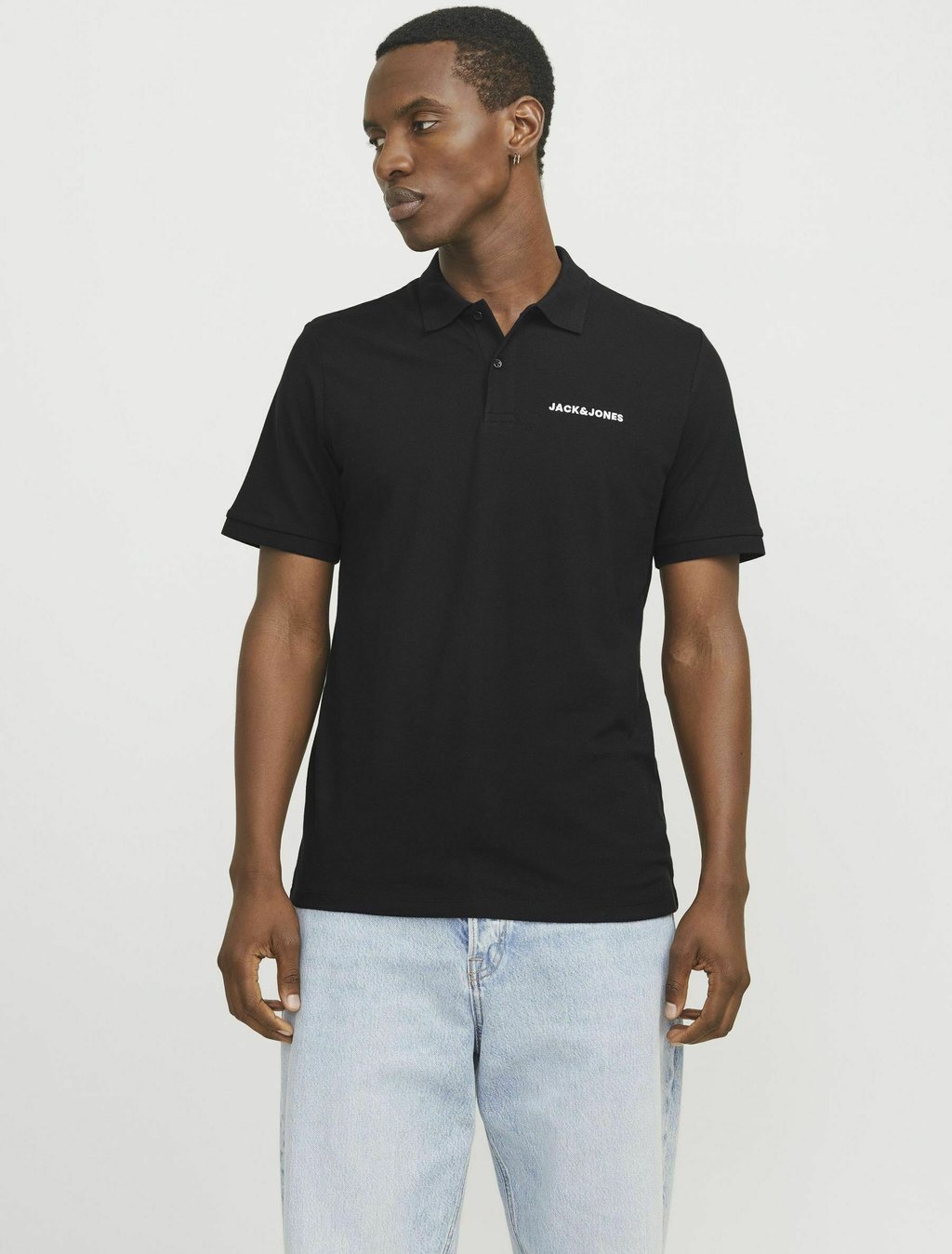 

Поло 2ER-PACK Jack & Jones, черный