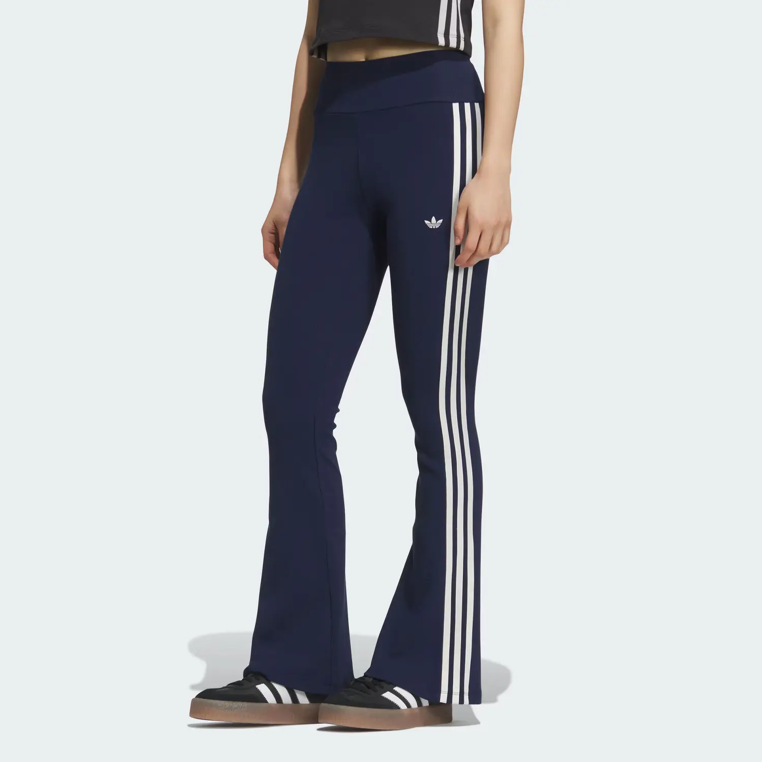 Adidas Originals Трикотажные брюки Casual Pants Women's Dark Indigo — фото 4