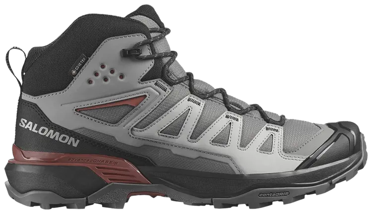 

Кроссовки Salomon X Ultra 360 Mid GORE-TEX, серый