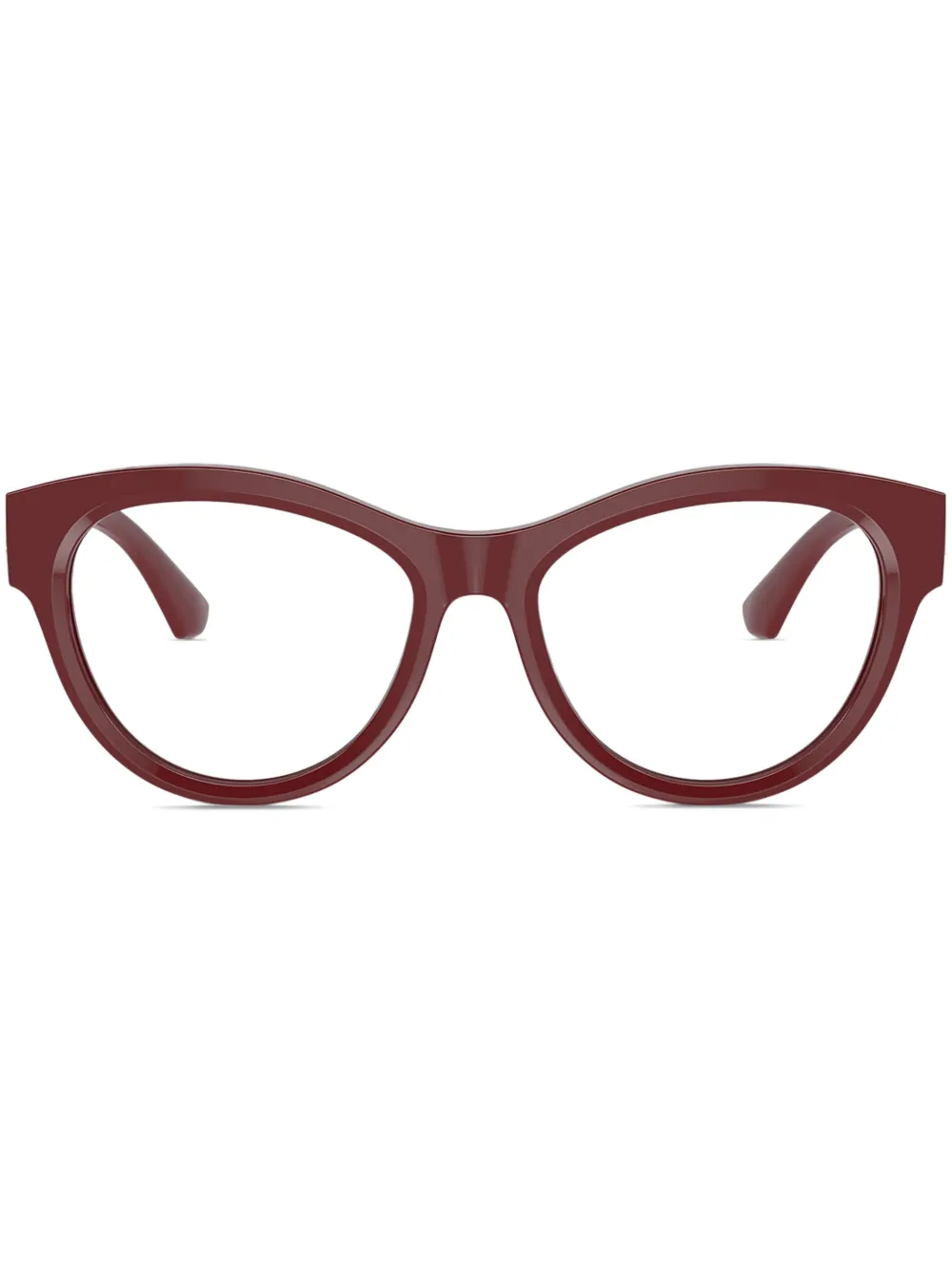 

Очки в круглой оправе Burberry Eyewear, красный