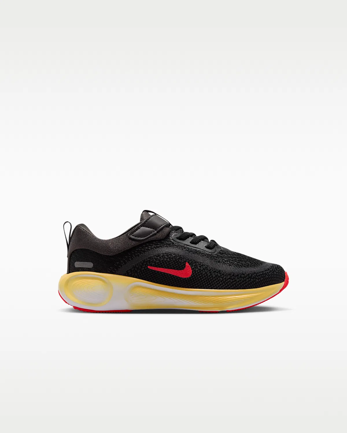 Детские кроссовки Nike Stellar Ride, Black/Medium Ash/Light Crimson/Bright Crimson — фото 3
