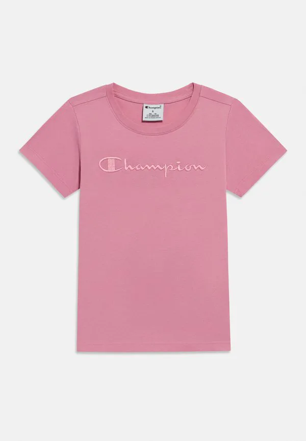 Футболка с круглым вырезом и принтом icons Champion, Pink