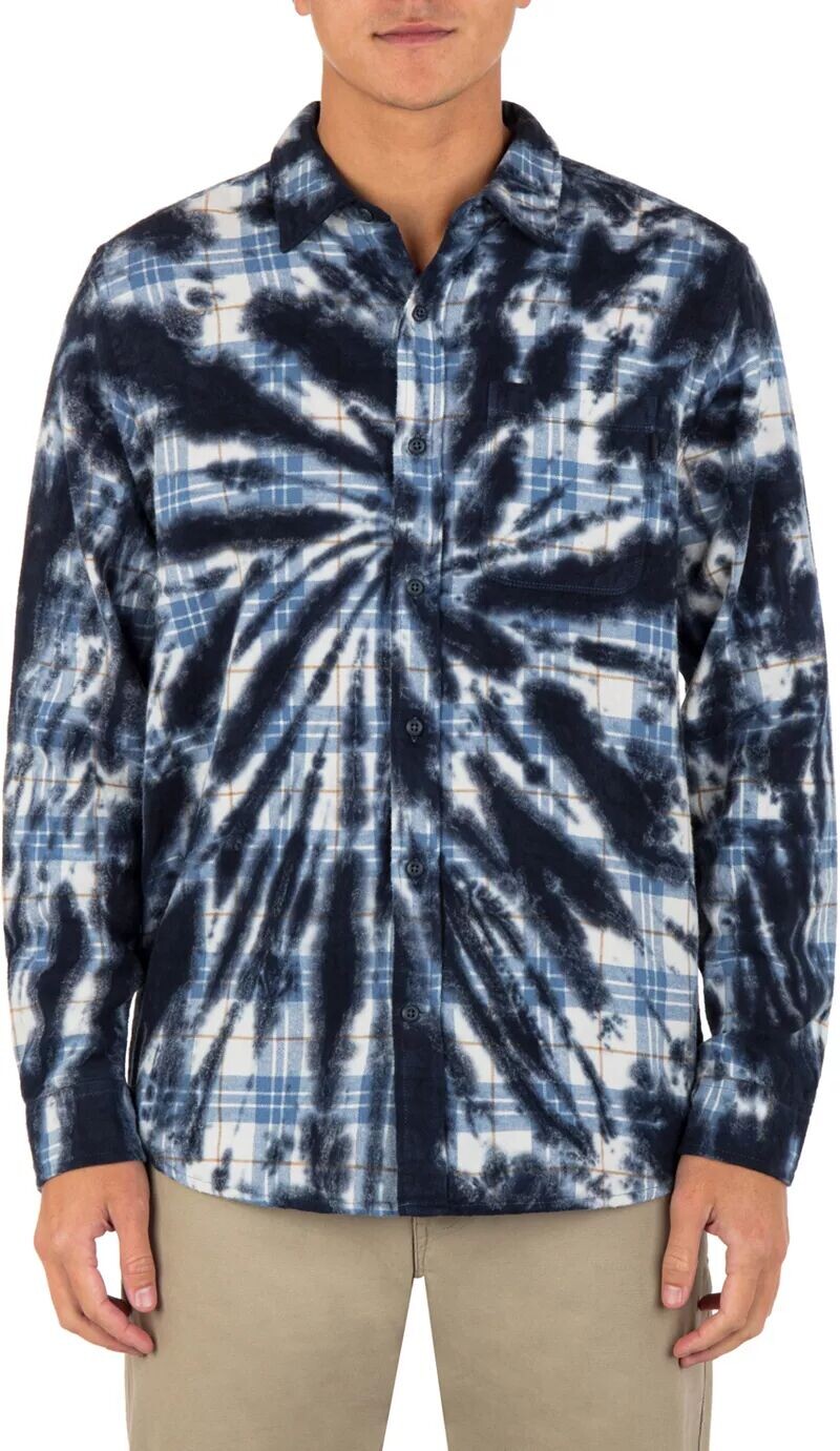 

Мужская фланелевая рубашка Hurley Portland Tie Dye