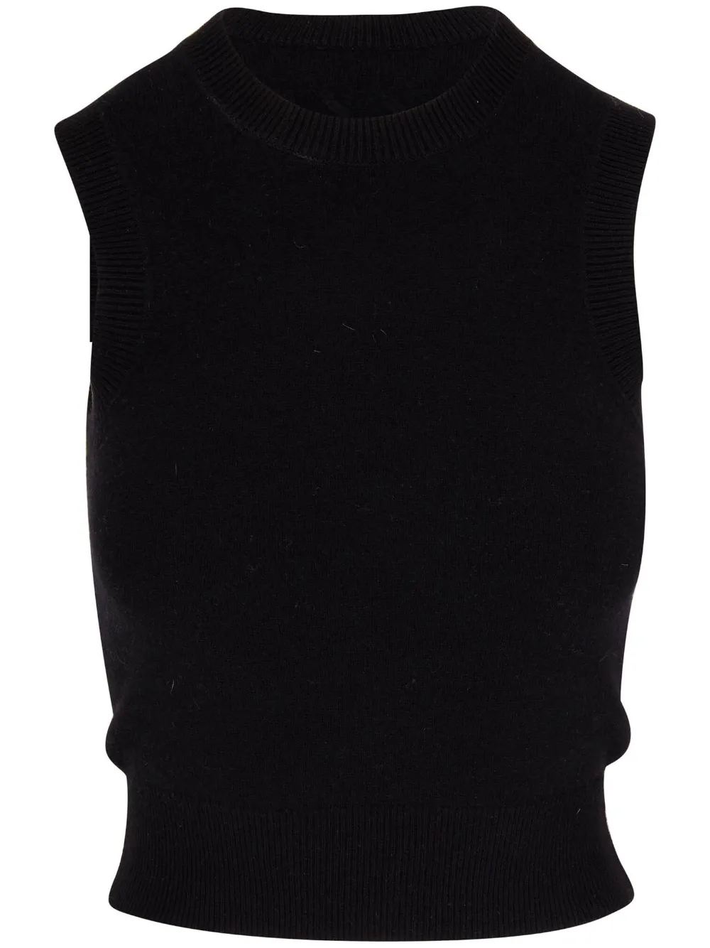 

Жилет с круглым вырезом Nili Lotan, черный