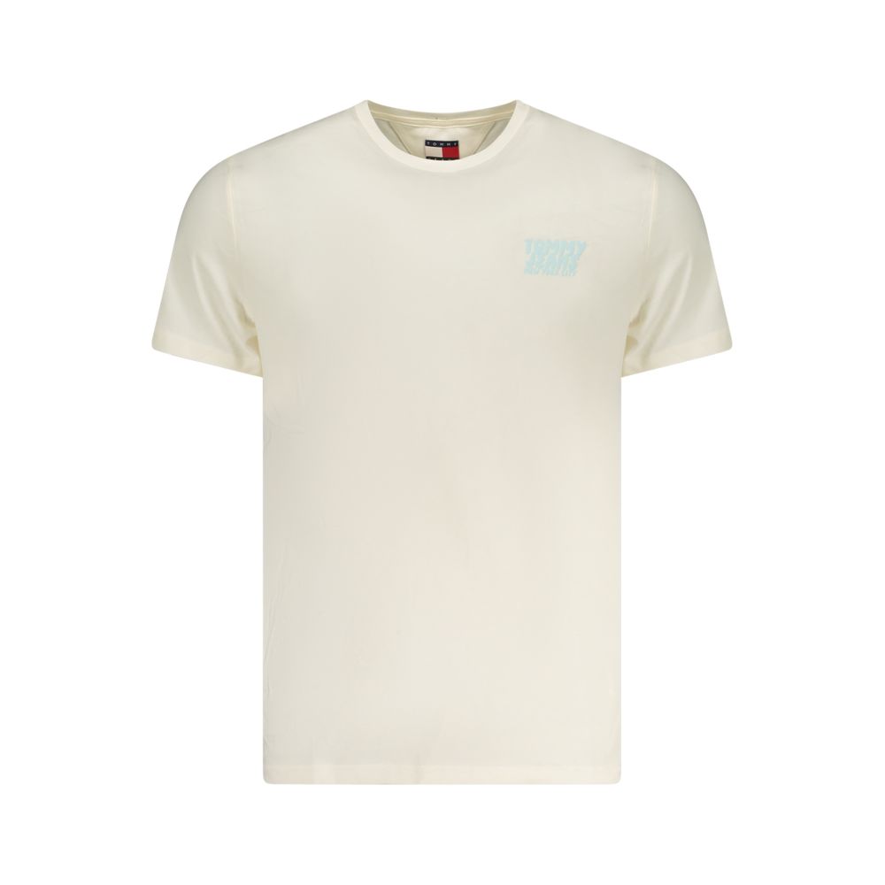 

Бежевая хлопковая мужская футболка Tommy Hilfiger, Beige