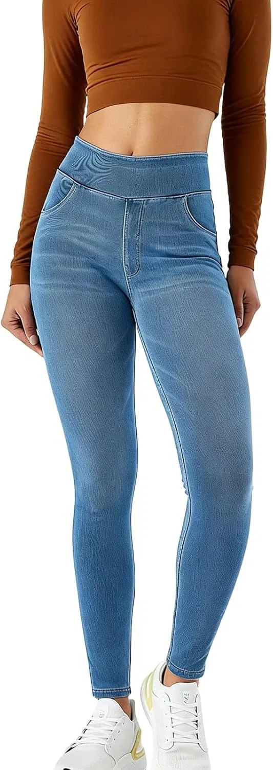 Джинсы леггинсы Light Blue