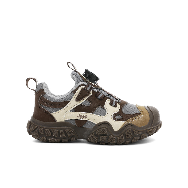 Jeep Беговые кроссовки Running Collection Cushioning Breathable Low top Blue Gray Brown для детей — фото 3