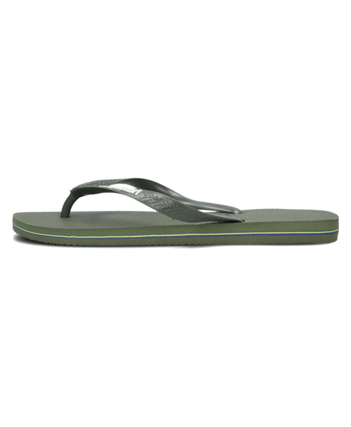 

Тапочки с логотипом Бразилии Havaianas, зеленый