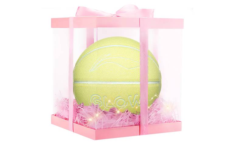 

LINING Badfive PU баскетбольный мяч yellow размер 7 glow in the dark тренировочный unisex