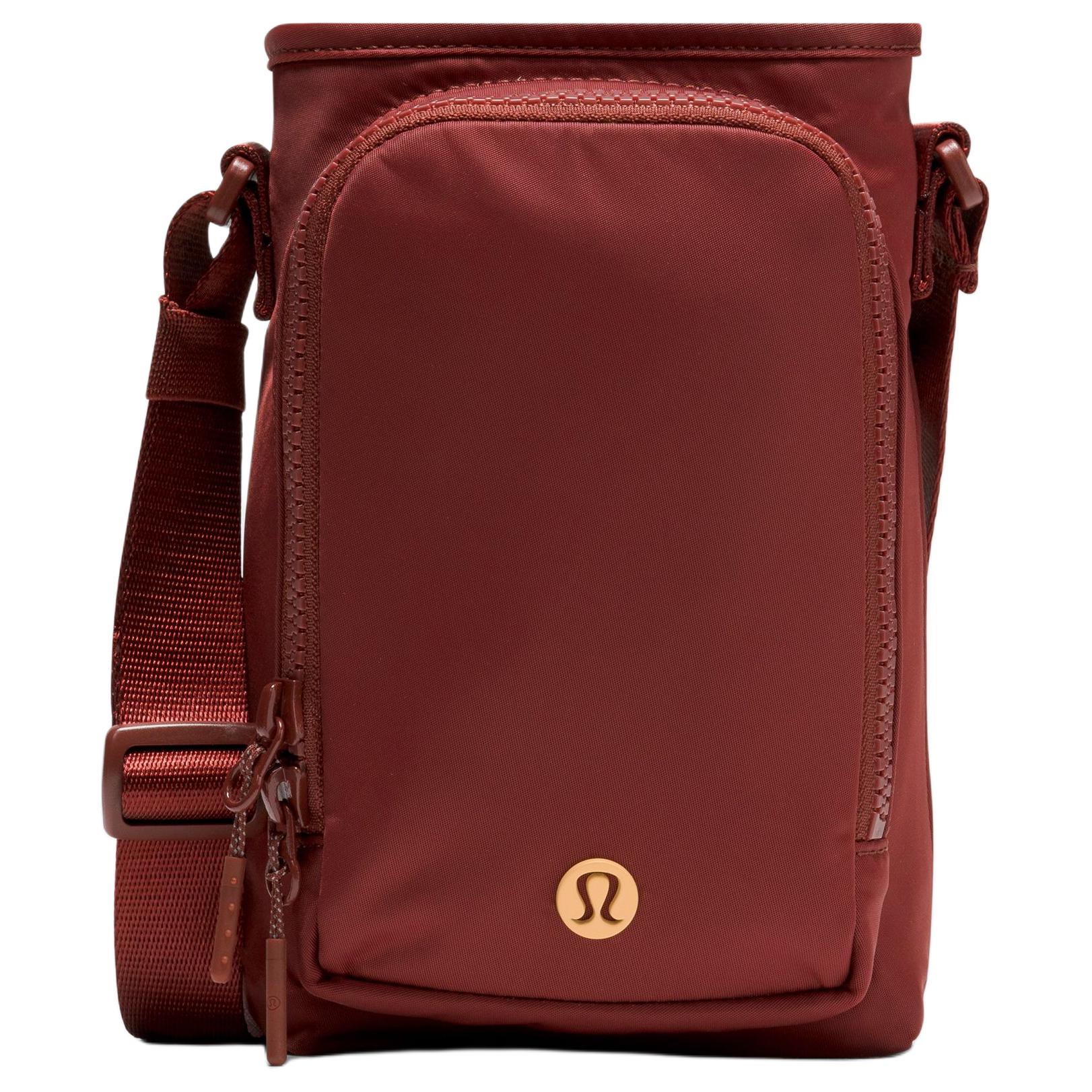 

Lululemon Передний боковой карманный кроссбоди, Rock Wood Orange