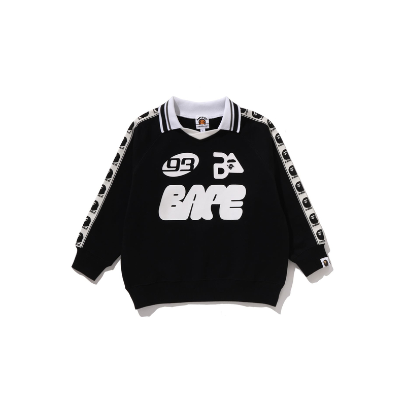 Толстовка FW25 для детей 3-7 лет A BATHING APE, черный