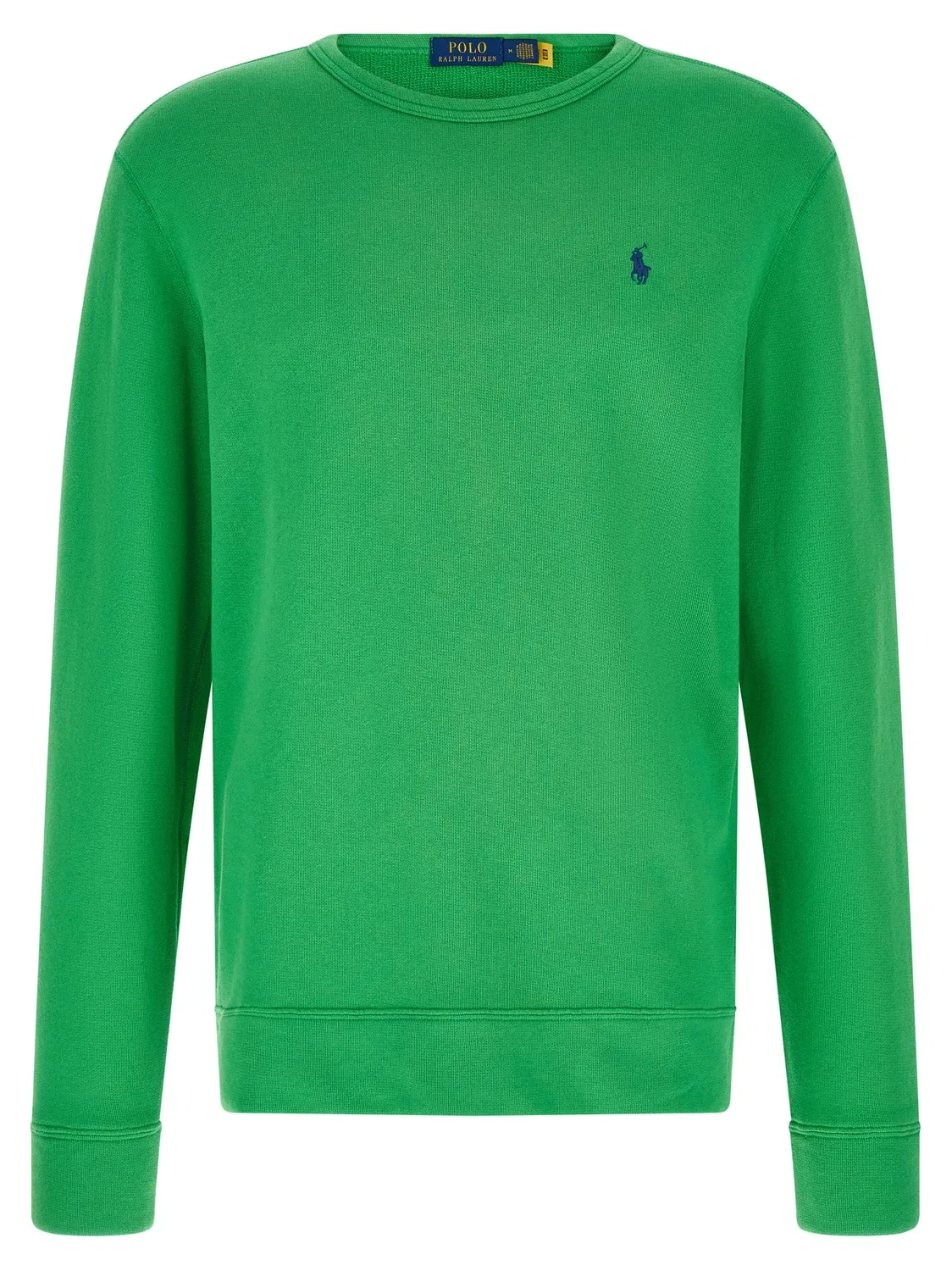 Толстовка из хлопка с обратным переплетением POLO RALPH LAUREN, зеленый