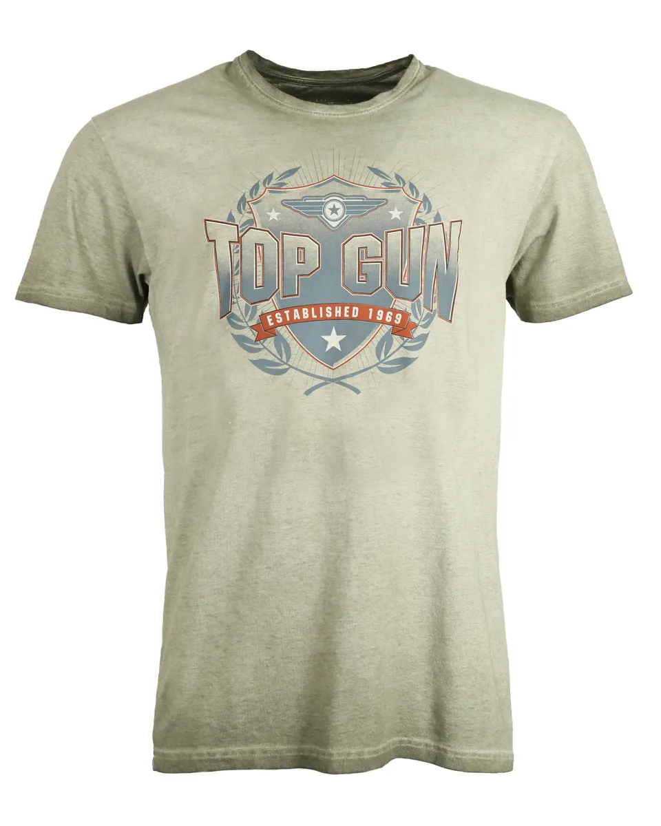 

Футболка TOP GUN "TG20201034", оливковый