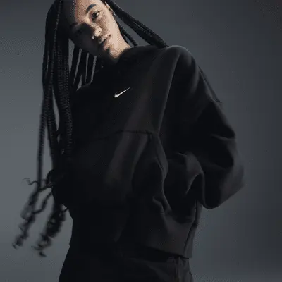 

Худи Nike Sportswear Phoenix Fleece, цвет Black/Sail