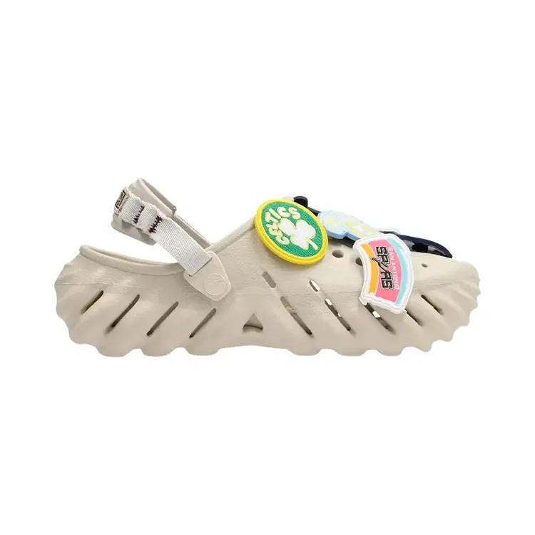 Сабо NBA x Crocs Echo Clog, светло-коричневый