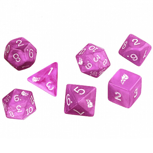 

Игровые кубики Power Rangers Rpg: Pink Dice Set Renegade Game Studios