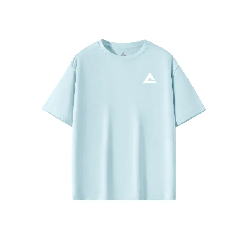 Детская футболка быстросохнущая PEAK Light Blue/PK Minimalist Style