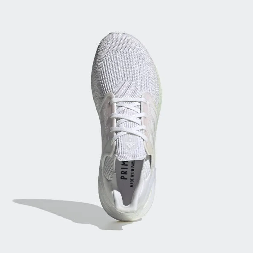 Мужские беговые кроссовки Adidas Ultraboost 20, белый — фото 3