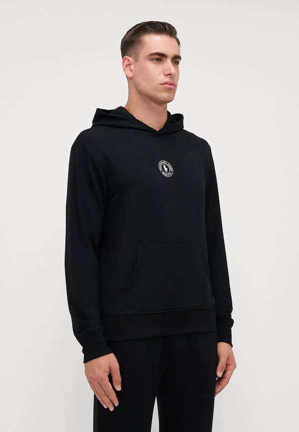 Пижамная кофточка с капюшоном Polo Ralph Lauren, Black — фото 4