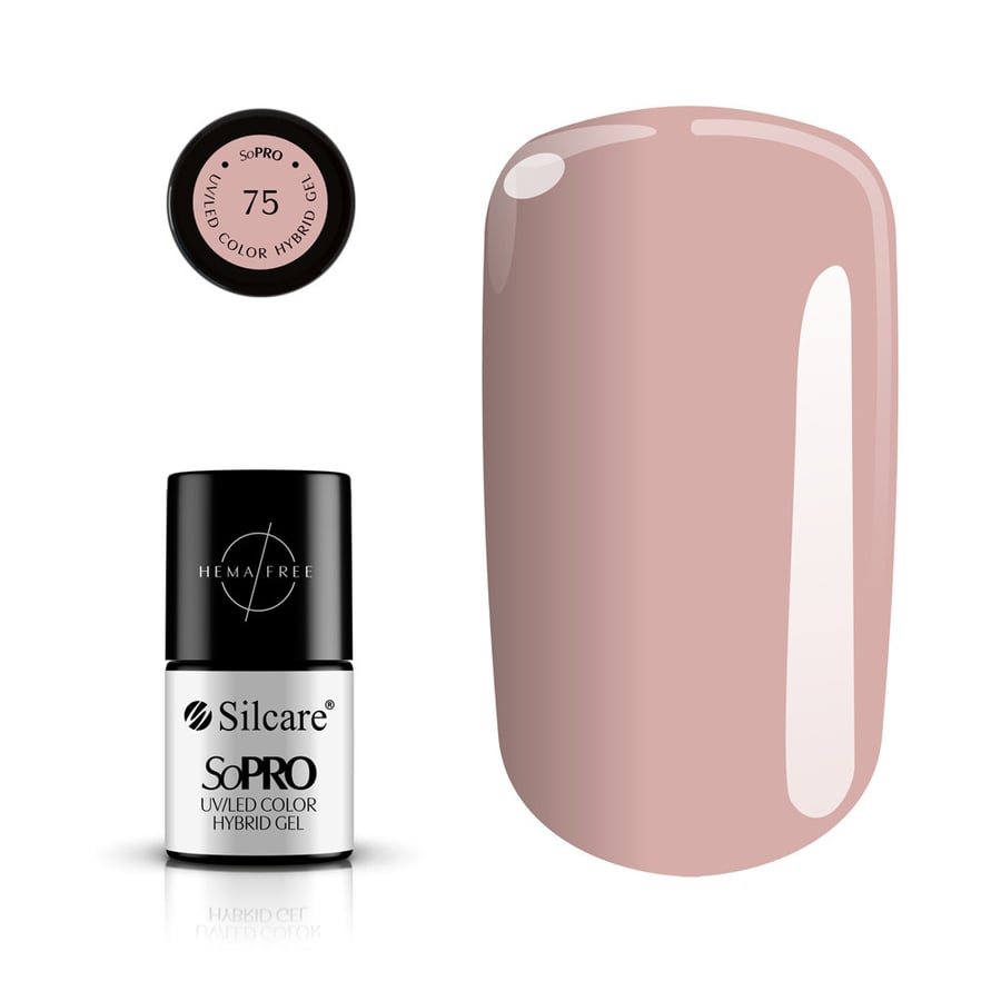 

Silcare, гибридный лак SoPRO 075, 7 г