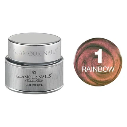 

Гель-лак Glamour Color Rainbow 1,5 миллилитров Vip