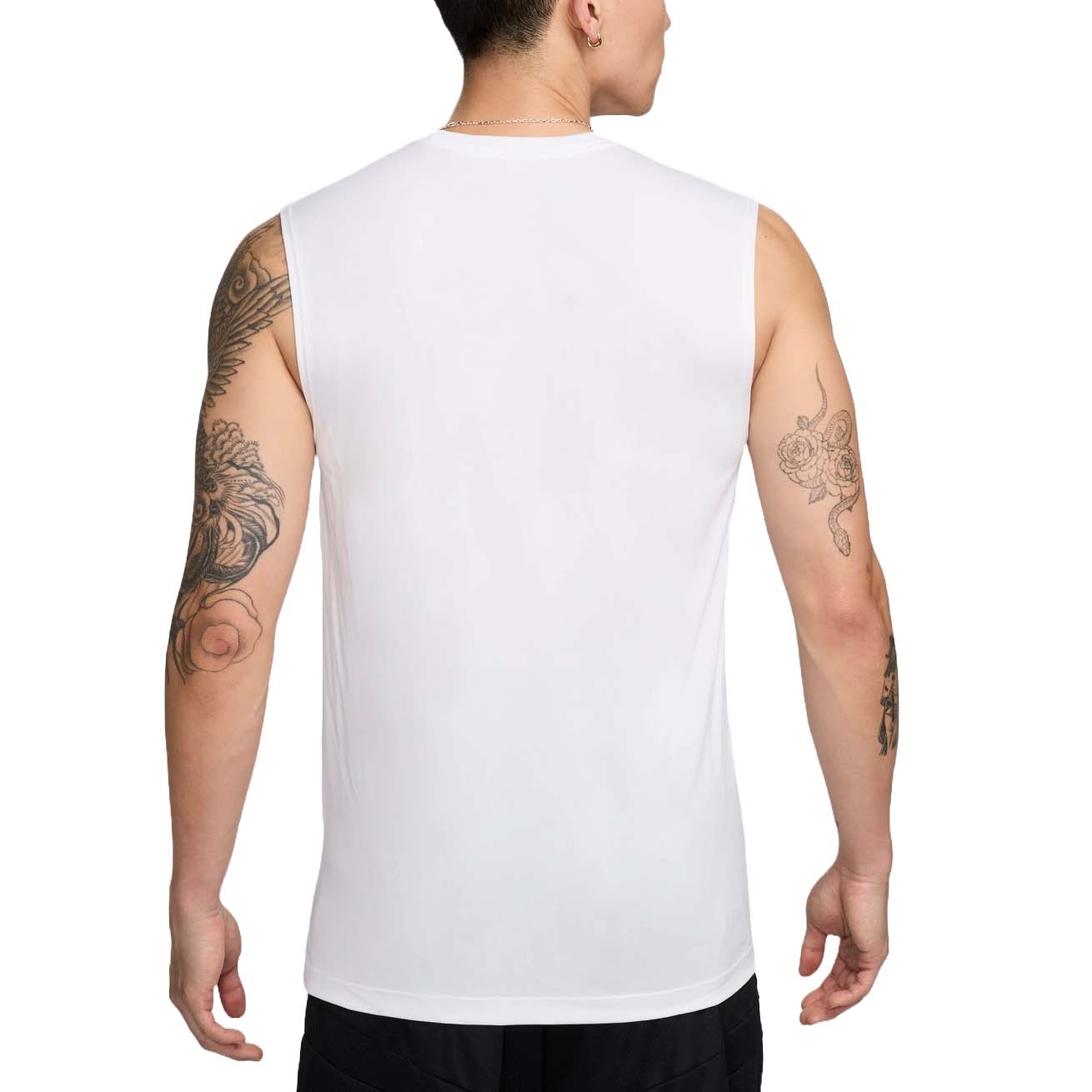Спортивный топ Nike Dri-FIT JA Basketball Tank Asia Sizing 'White' FV8401-100, белый — фото 2