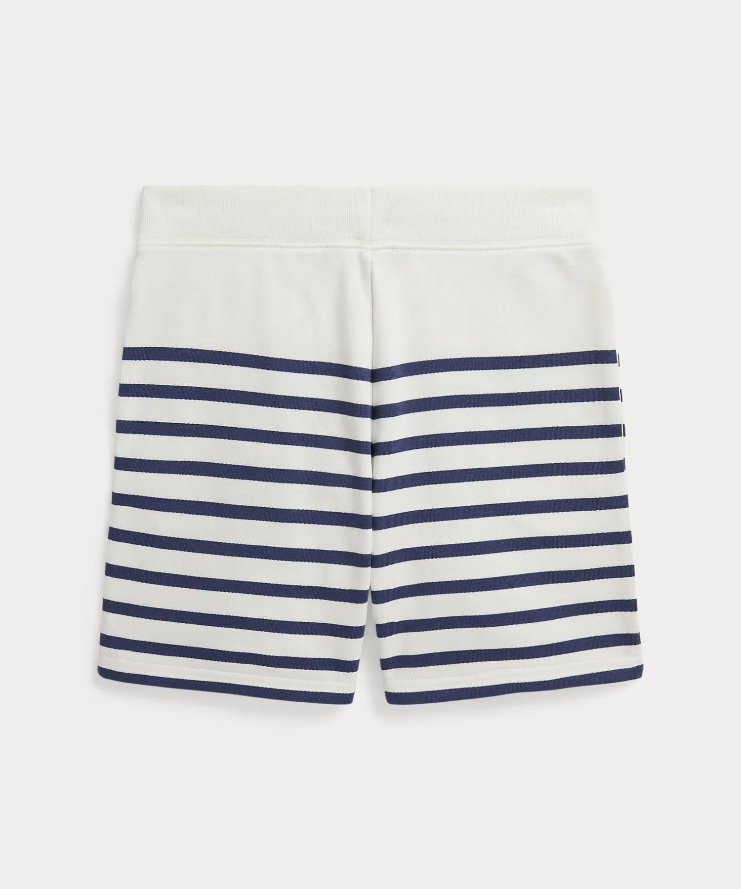 Детские хлопковые шорты в полоску POLO RALPH LAUREN CHILDRENSWEAR белые — фото 2