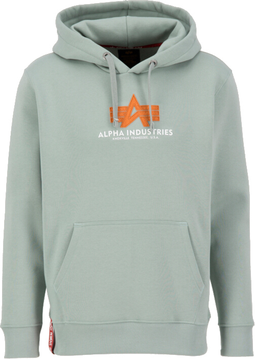 

Худи Alpha Industries Basic Rubber Hoodie, цвет Light Green