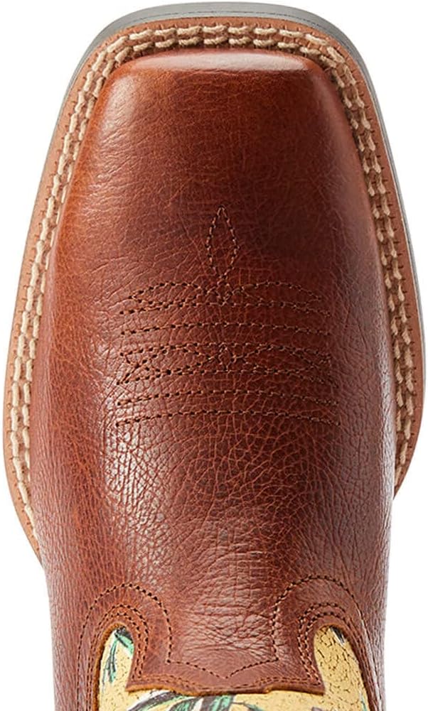 Детские сапоги ARIAT Round Up с широким квадратным носком в стиле вестерн, Spiced Cider — фото 4