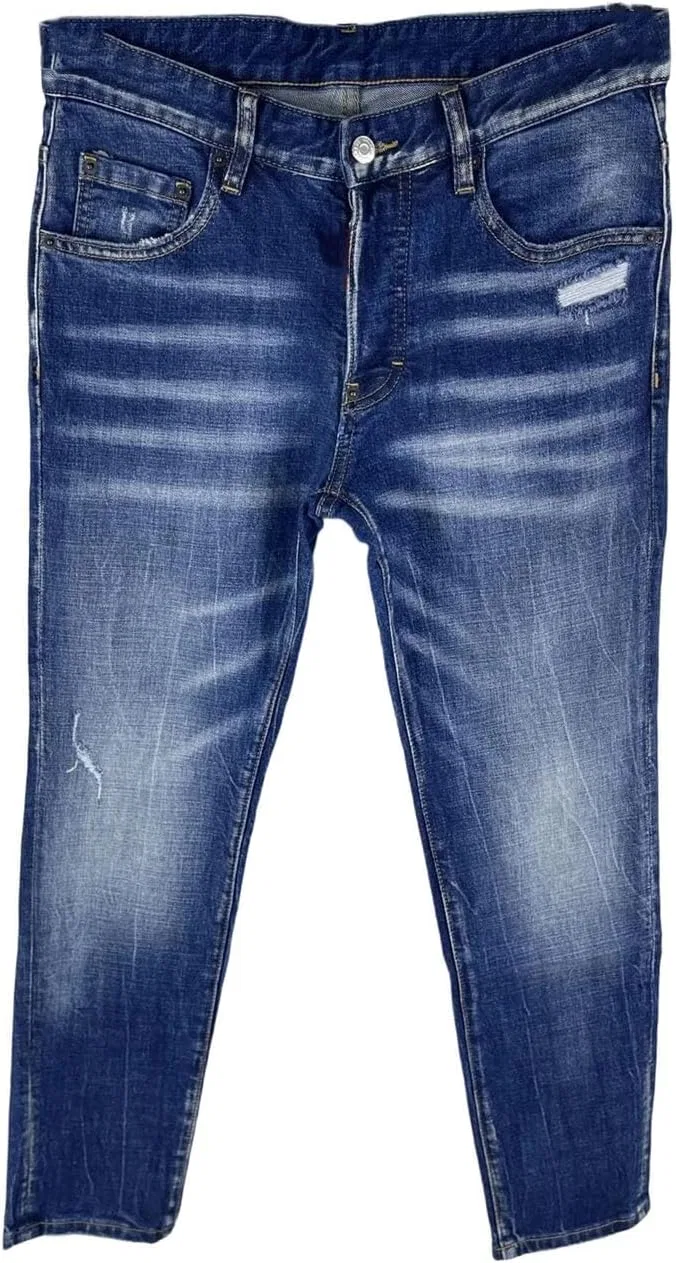 Джинсы Men's All Season Slim Fit Straight Leg Denim Jeans, 6055