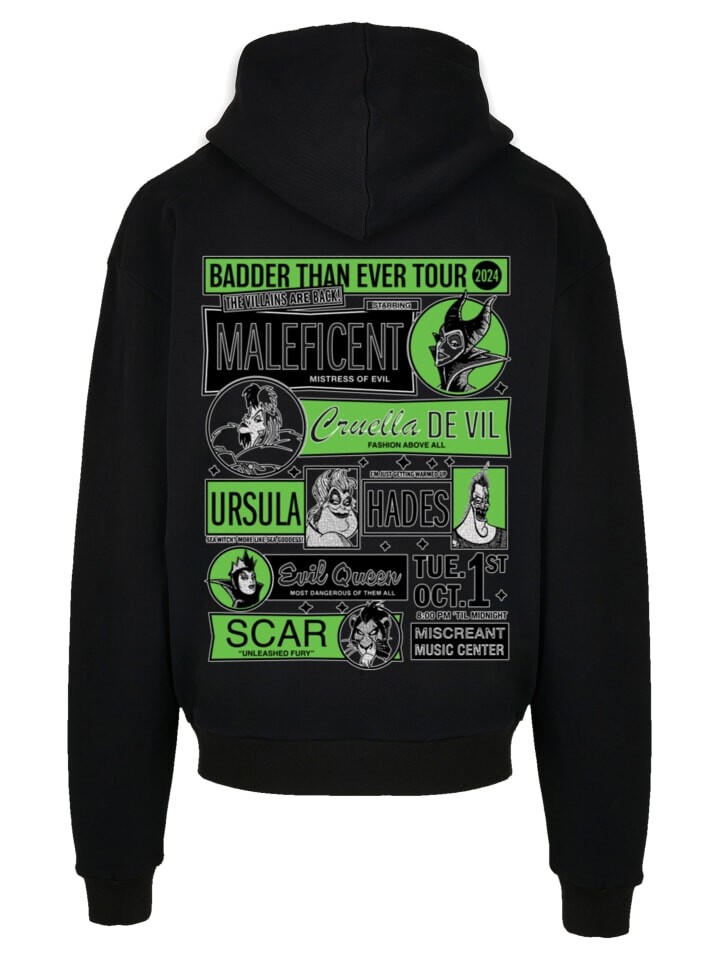 

Пуловер F4NT4STIC Ultra Heavy Hoodie Disney Villians Are Back, черный