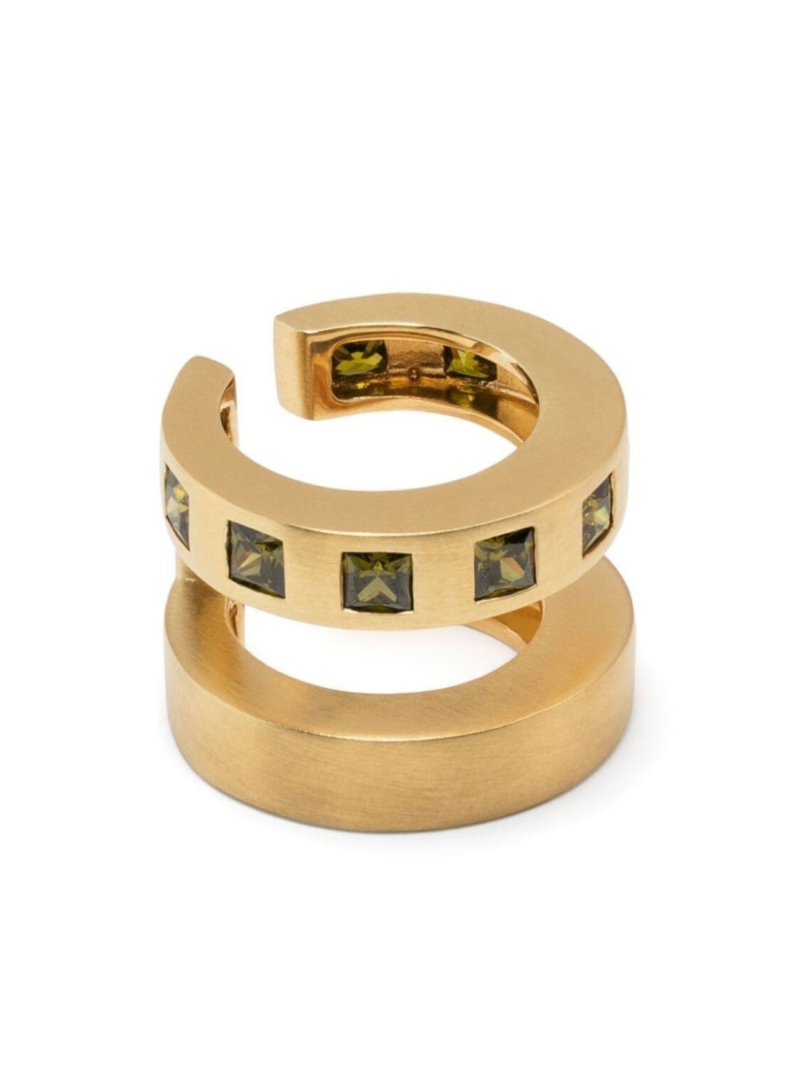 

Серьги-каффы Arch Zirconia Double Tom Wood, золотой