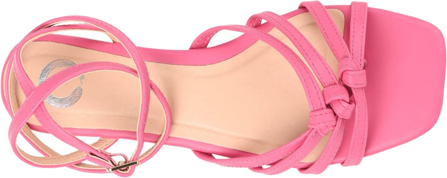 Сандалии Journee Collection Indee Sandal, розовый — фото 2
