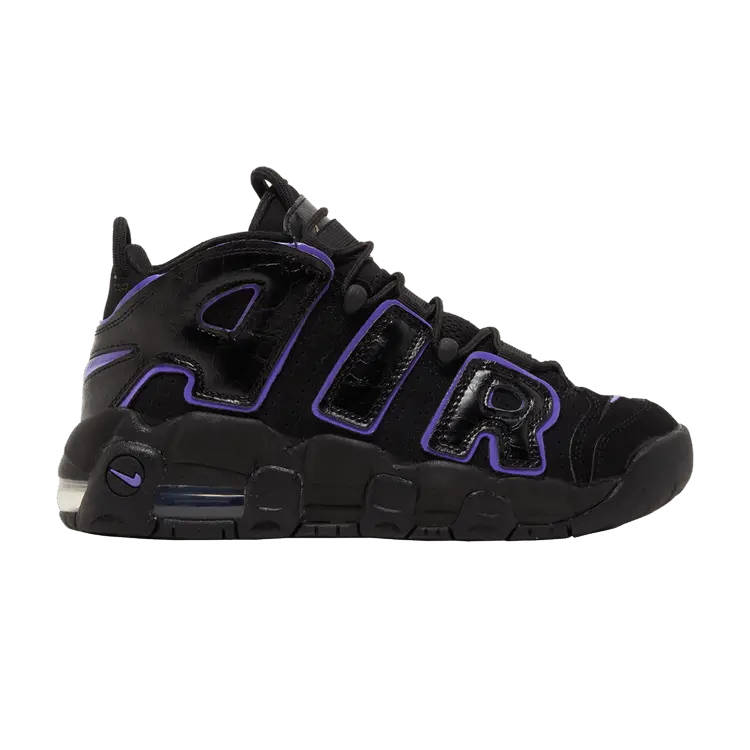 

Кроссовки Nike Air More Uptempo GS 'Black Action Grape', черный