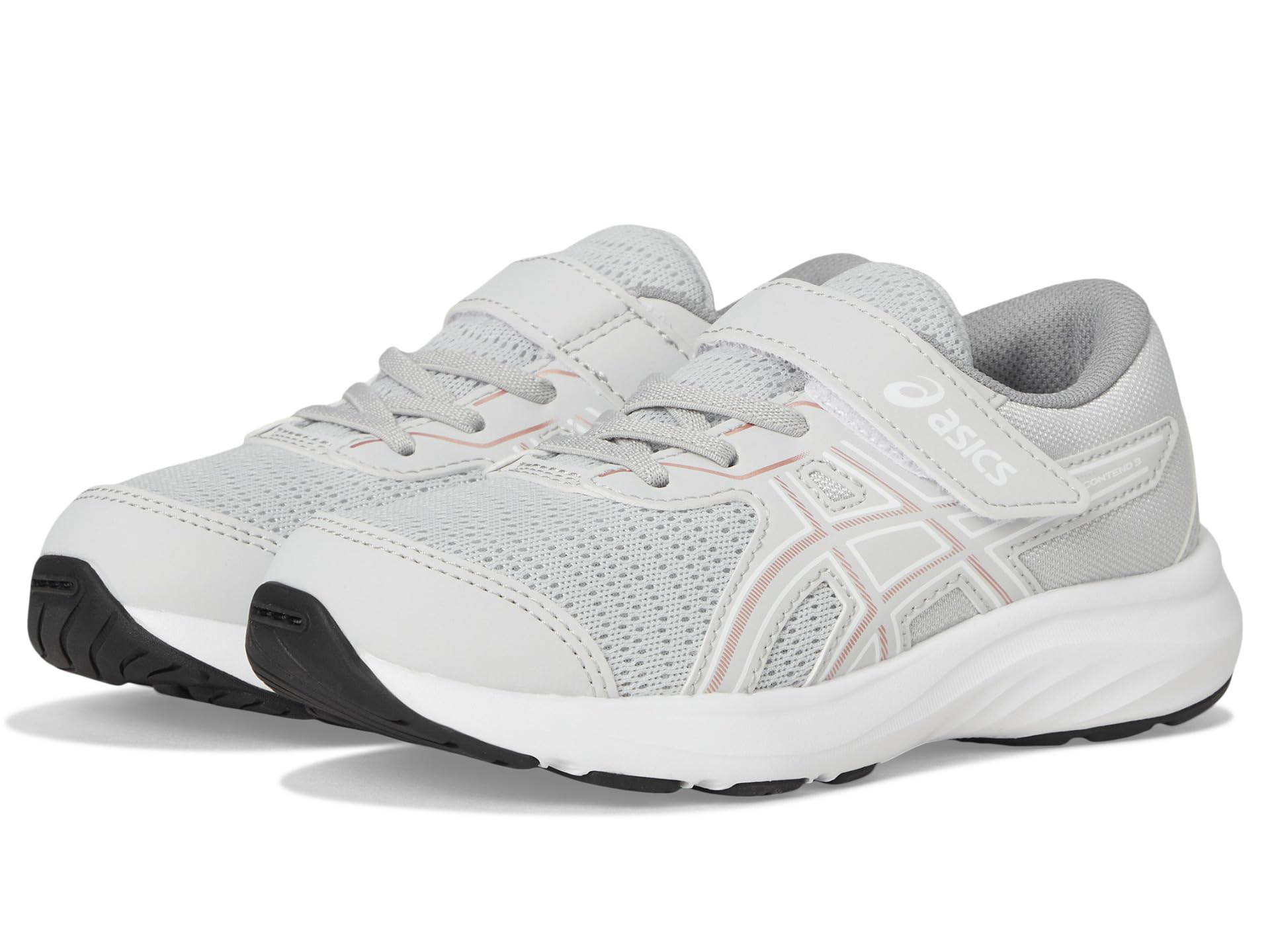 

Кроссовки ASICS Kids Contend 9 Ps, Concrete/Rose Gold