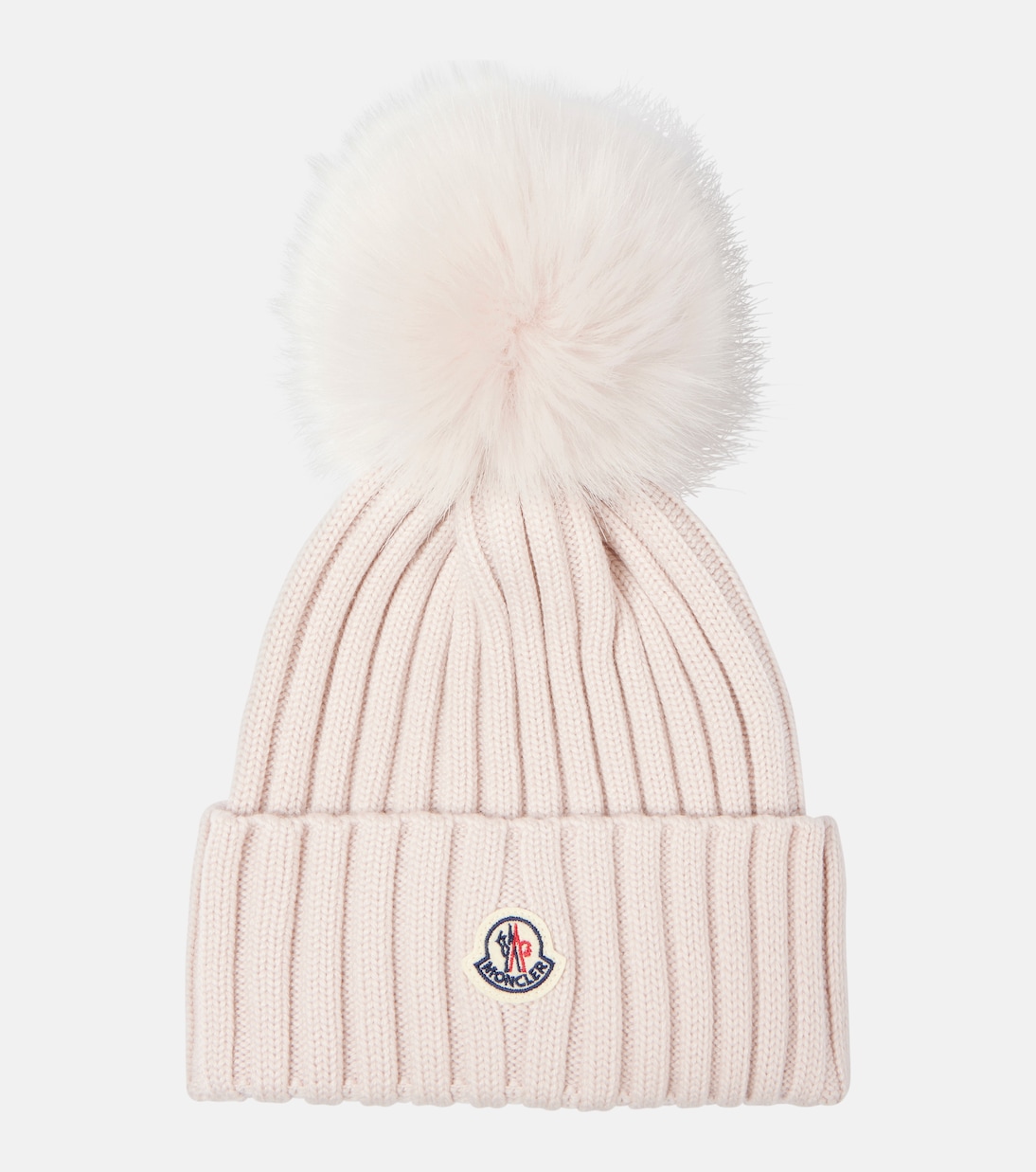 

Шерстяной бини Moncler, розовый