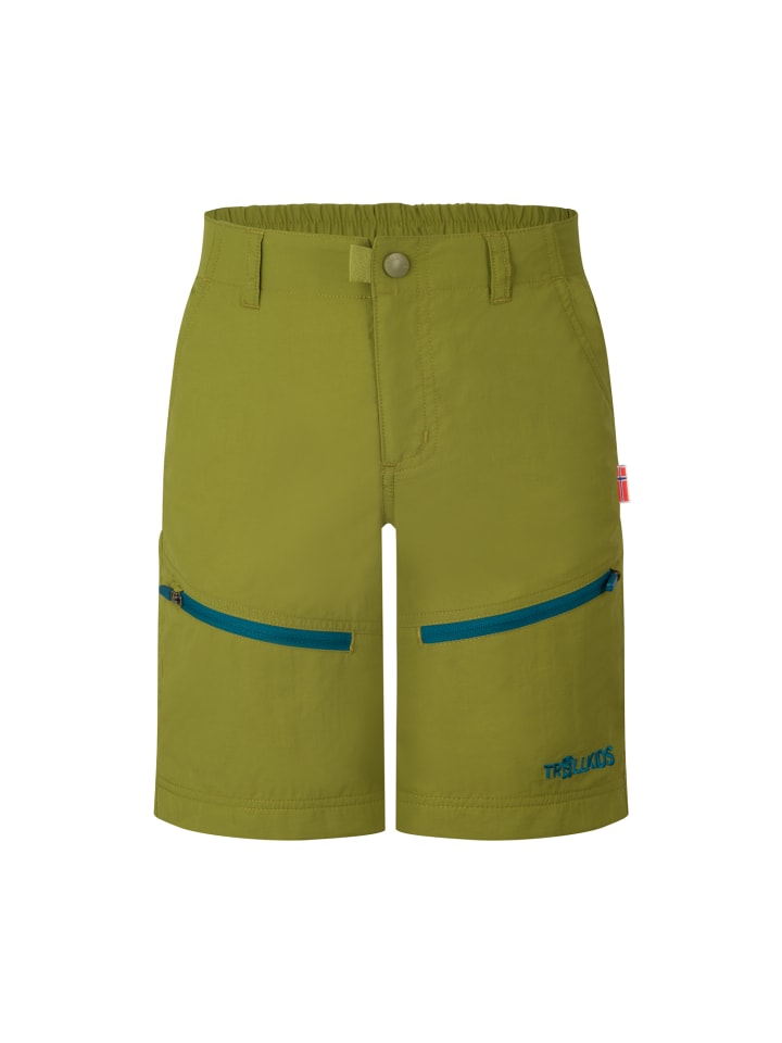 

Шорты бермуды Trollkids, цвет pear green