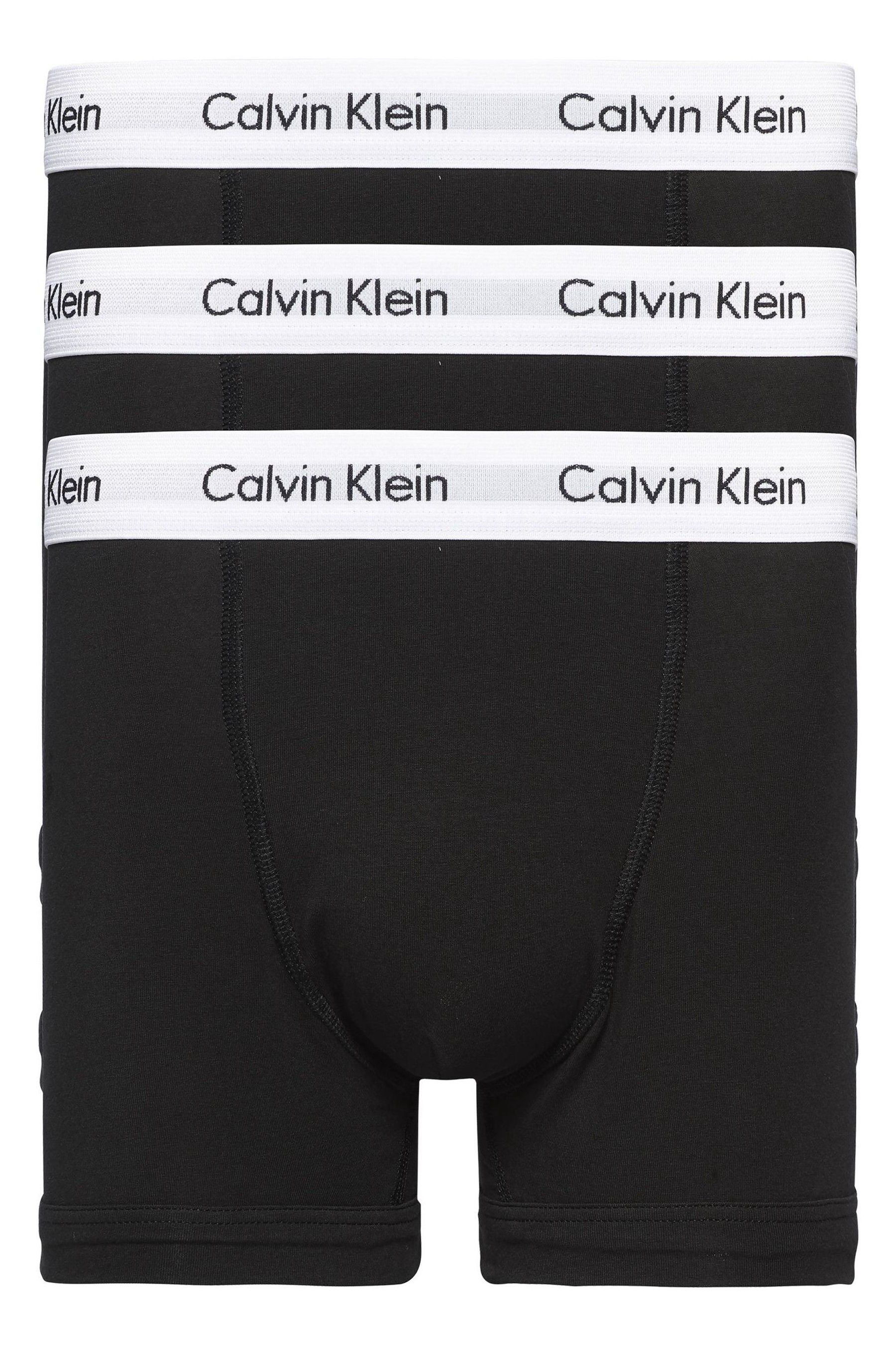 

Комплект из 3 пар узких боксеров Calvin Klein, черный