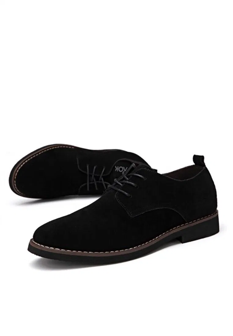 Туфли лоферы замшевые, модель MC8801 Twenty Eight Shoes, черный — фото 4