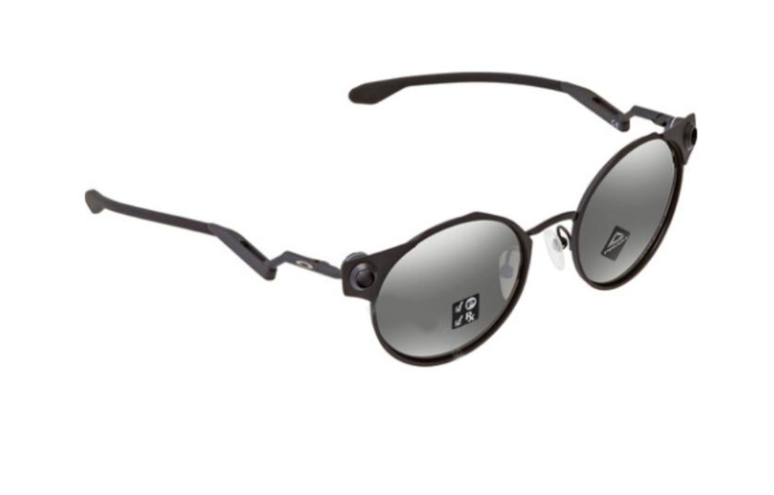 

Oakley Круглые солнцезащитные очки мужские черные, OO6046-03