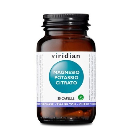 

Viridian Цитрат магния и калия 30 капсул ‎Natur Srl