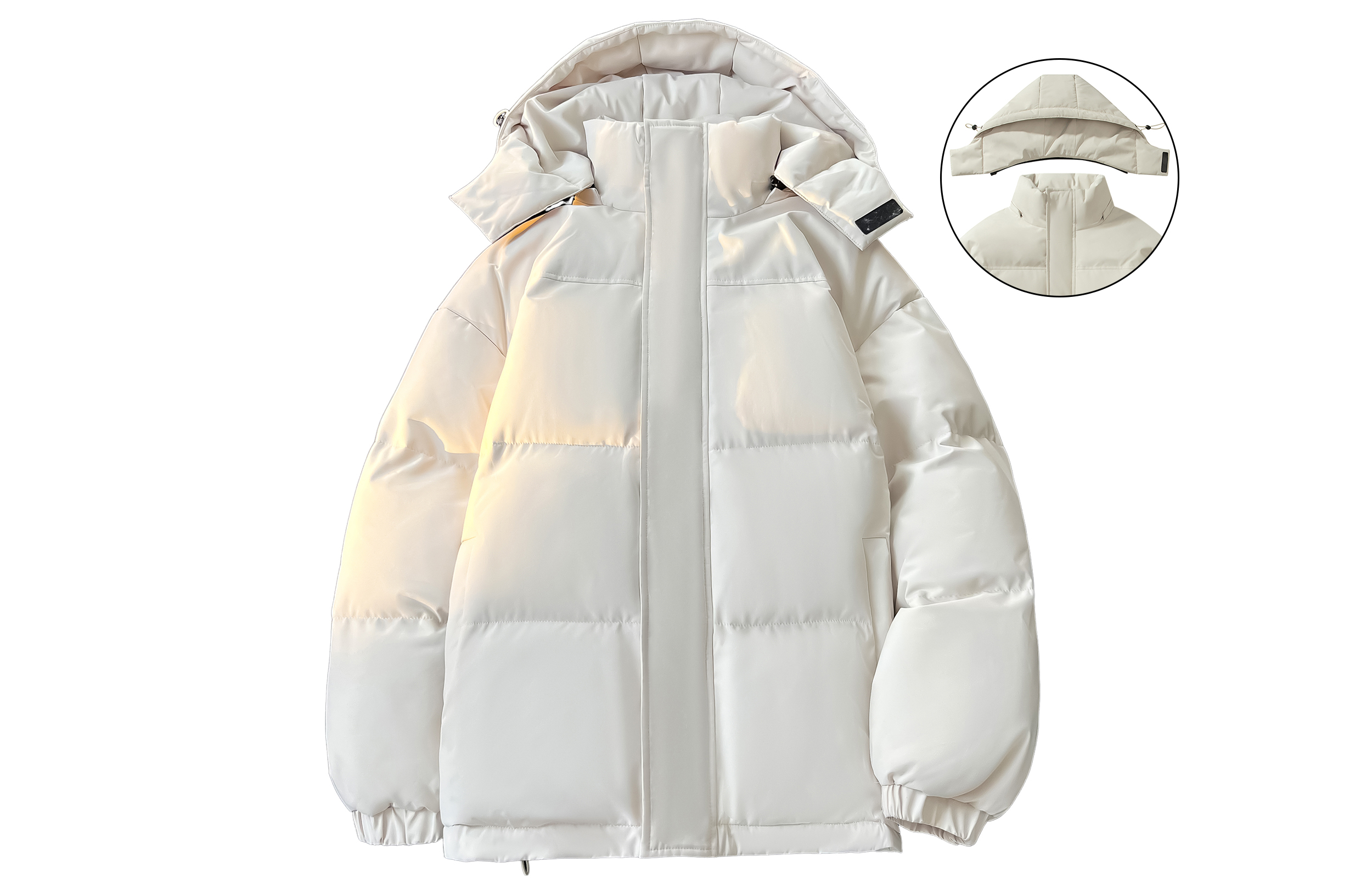 

WARRIOR Пуховик Huichao Riding The Wind Collection унисекс, Light Khaki[Hats & Caps Detachable]