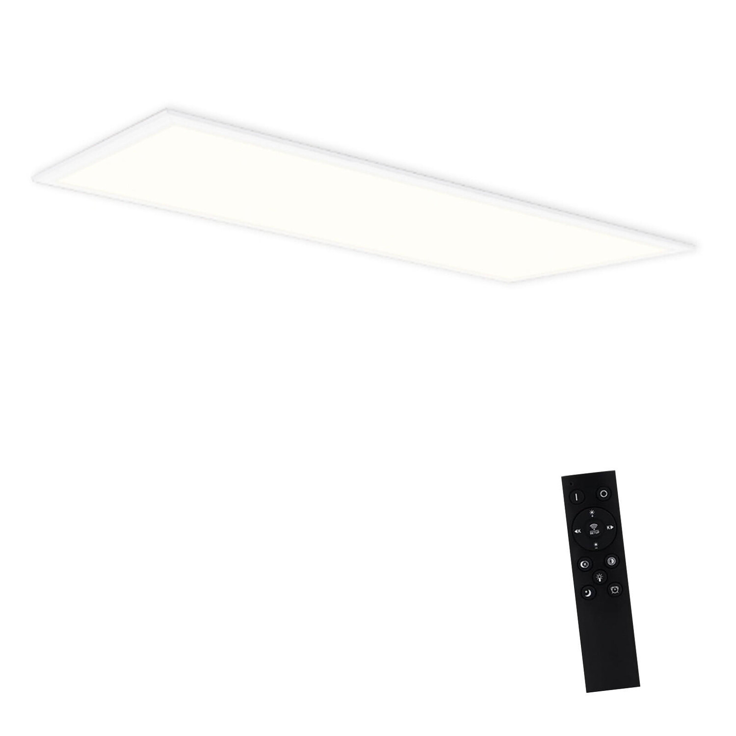 

Светодиодный потолочный светильник Nettlife, 120x30x1 см, белый